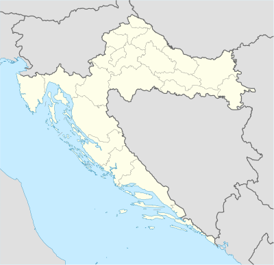 Location map Croatia