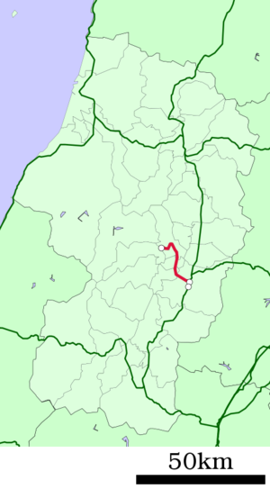 鉄道路線図 JR左沢線.svg
