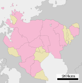 佐賀県行政区画図