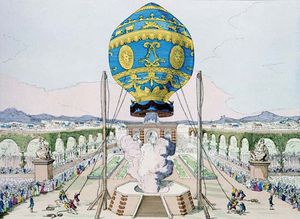 パリ上空を飛んだ世界初の有人気球（1783.11.21）.jpg