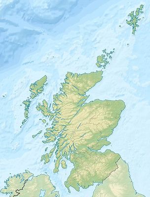 Location map Scotland