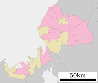 福井県行政区画図