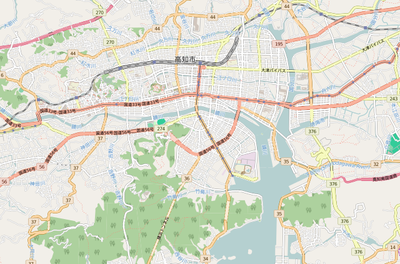 Location map Japan Kochi city
