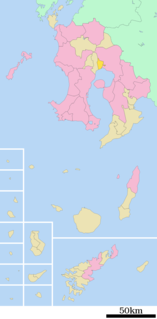 加治木町位置図